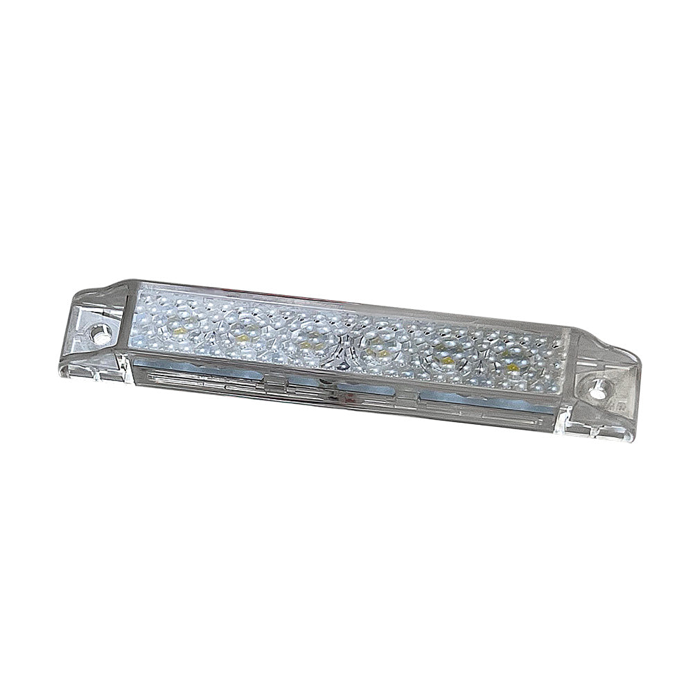 Scandvik - 4" LED Kayak Light Strip - White w/Gasket - 12V