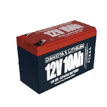 Dakota Lithium 12v 10Ah Kayak Fish Finder Battery