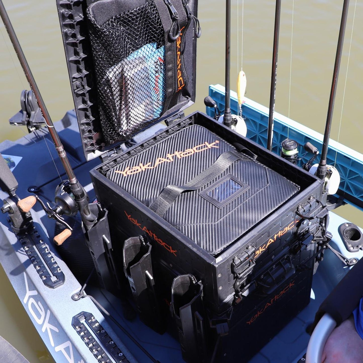 Yakattack - 14” x 12” HD Bait Binder, Black Carbon