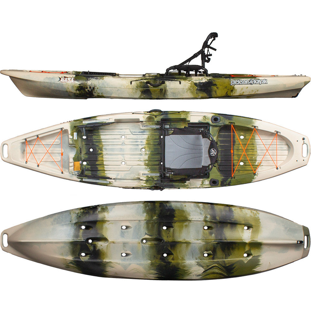 11' 6" Jackson Kayak Bite Angler SOT Fishing Kayak