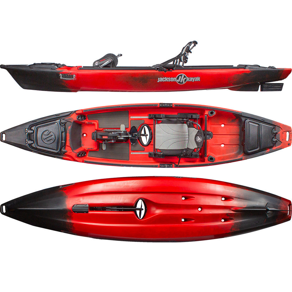 13' 9" Jackson Kayak Knarr FD Pedal Drive Fishing Kayak
