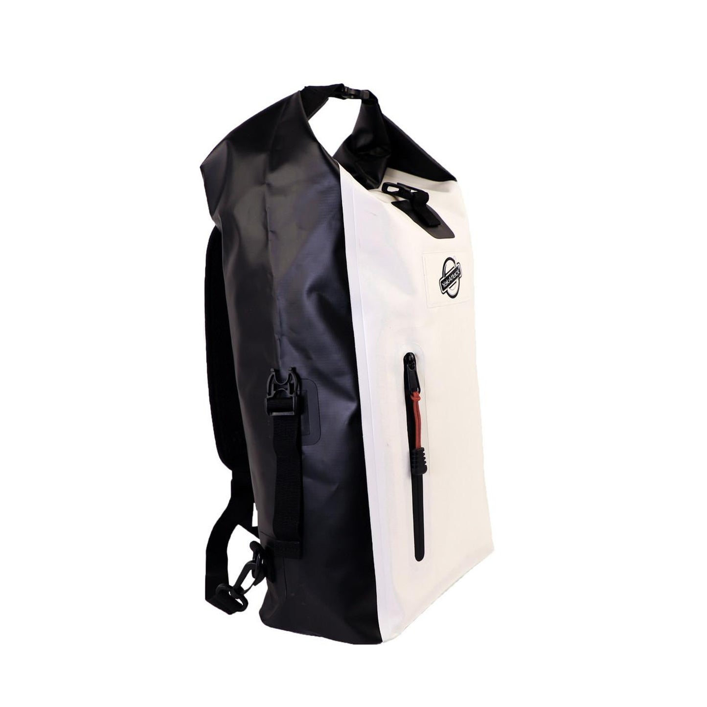 YakAttack - 20L Roll-Top DryBag Backpack, White