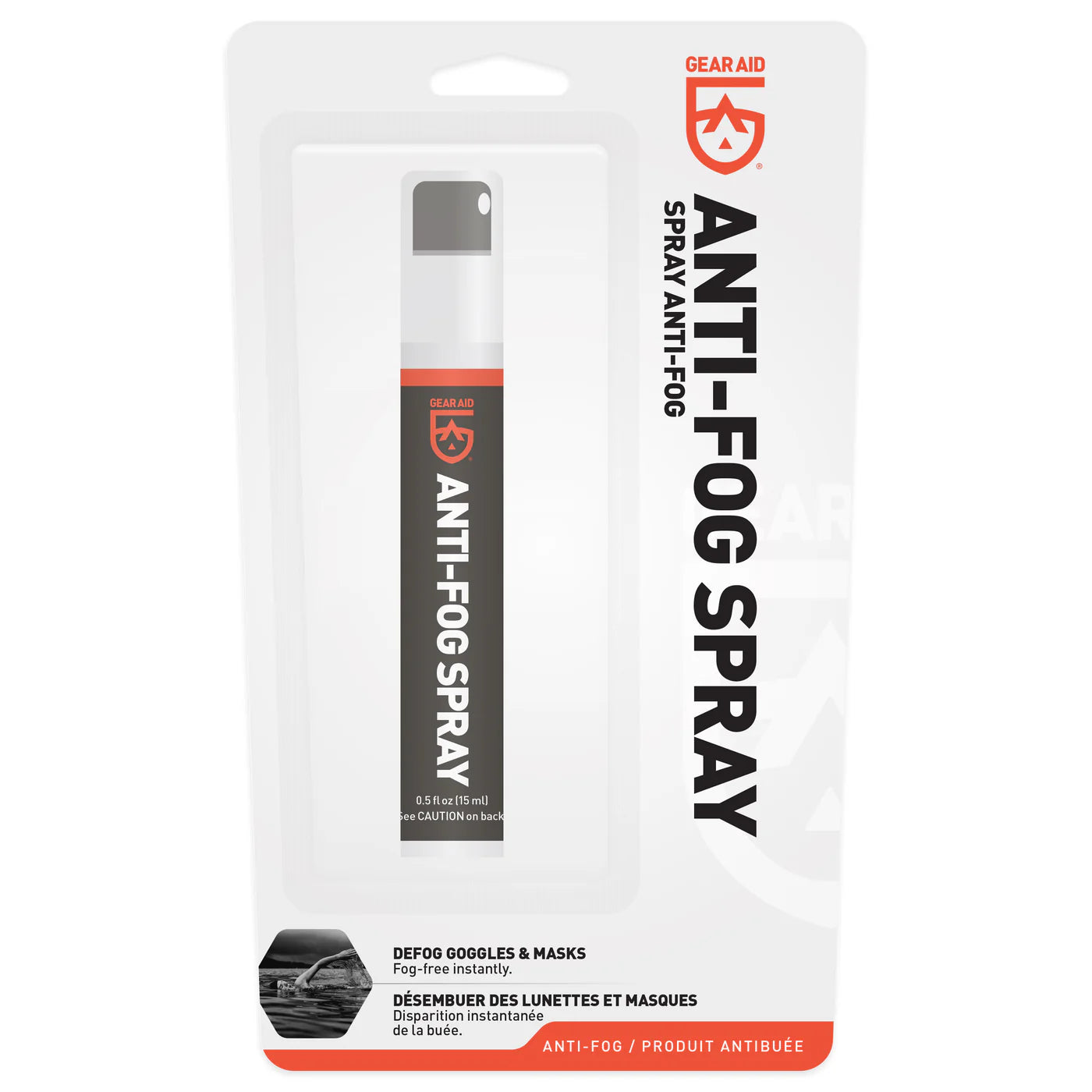 Gear Aid - Anti-Fog Spray For Sunglasses and Eyeglasses
