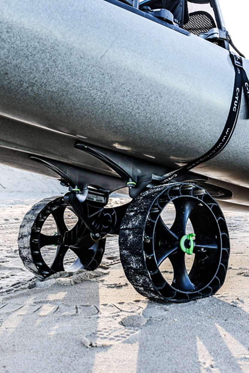 C-Tug R Kayak Cart with SandTrakz Wheels