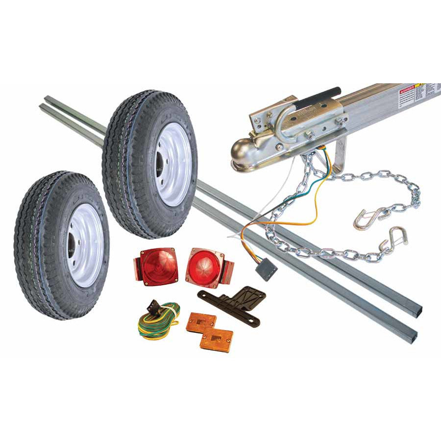 Malone EcoLight™ Single Kayak Trailer Package (1 Set Bunks)