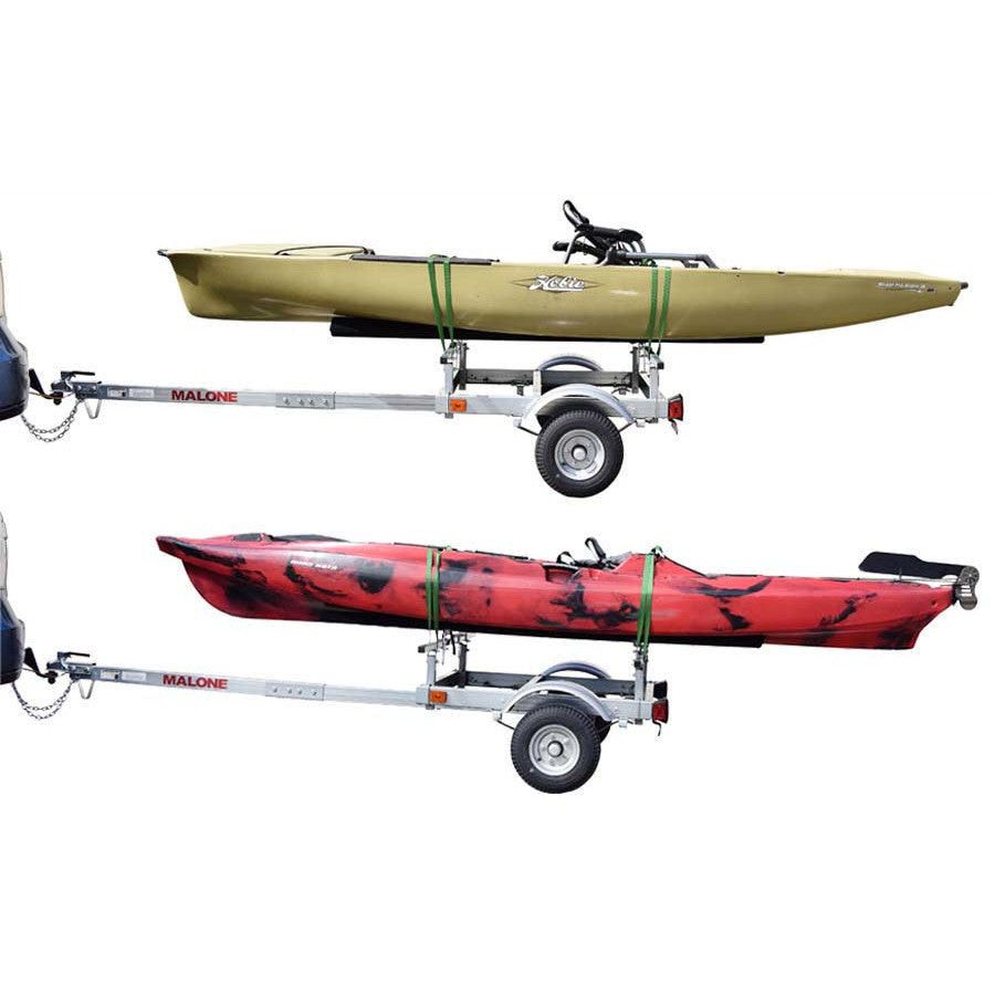 Malone EcoLight™ Single Kayak Trailer Package (1 Set Bunks)