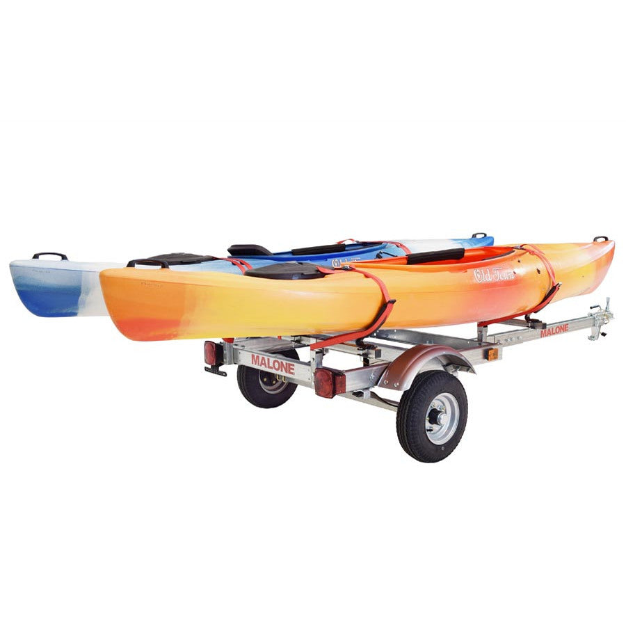Malone EcoLight™ 2 Kayak Trailer Package (2 V-Racks)