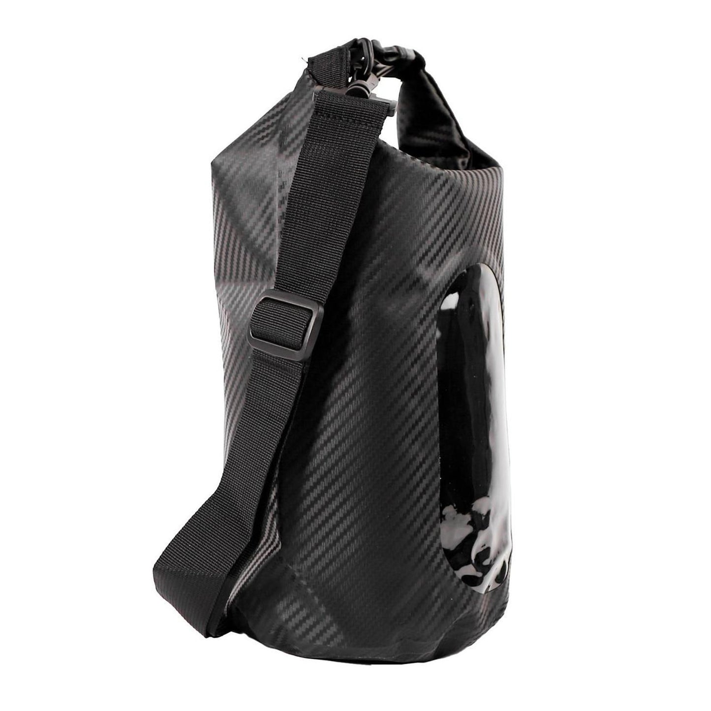 YakAttack Roll-Top Drybags with Air Valve, Black Carbon