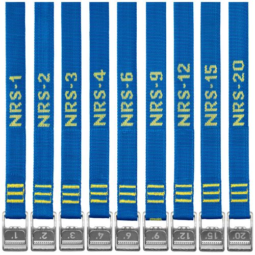 NRS - 1" Heavy Duty Kayak Tie-Down Camlock Straps