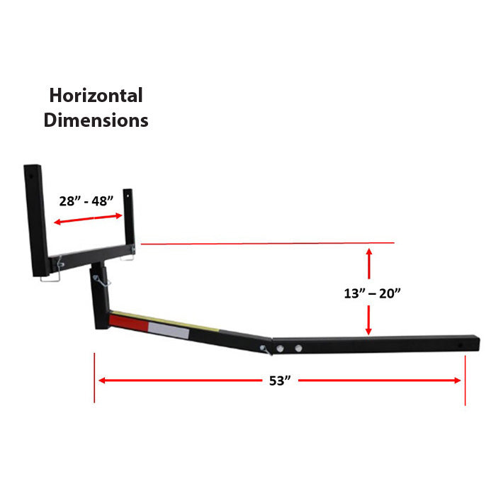 Malone Axis™ Truck Bed Extender - Kayak Hauler