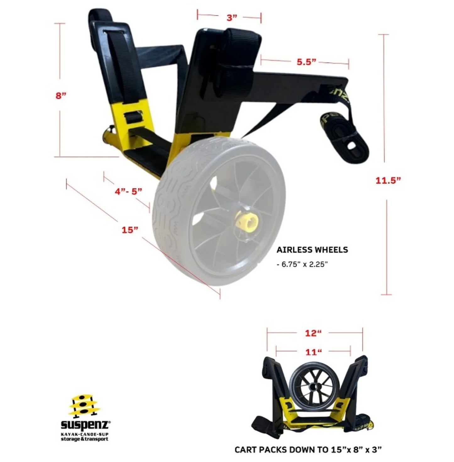 Suspenz - EZ-Stow Stern Cart™