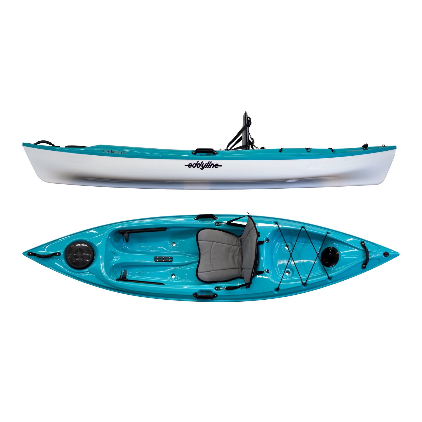 10' Eddyline Caribbean 100 Lightweight Recreational Kayak