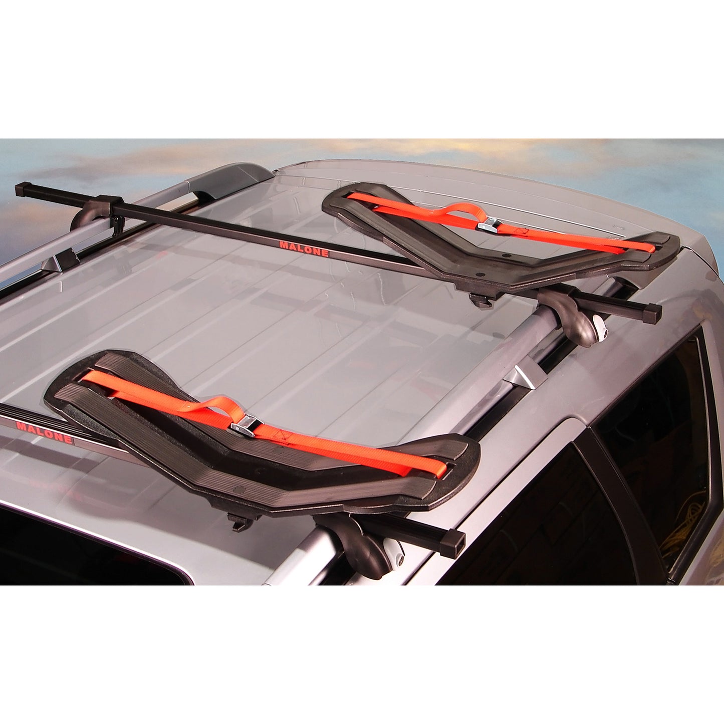Malone - SeaWing™ Rear Loading Kayak Carrier with Tie-Downs - V Style