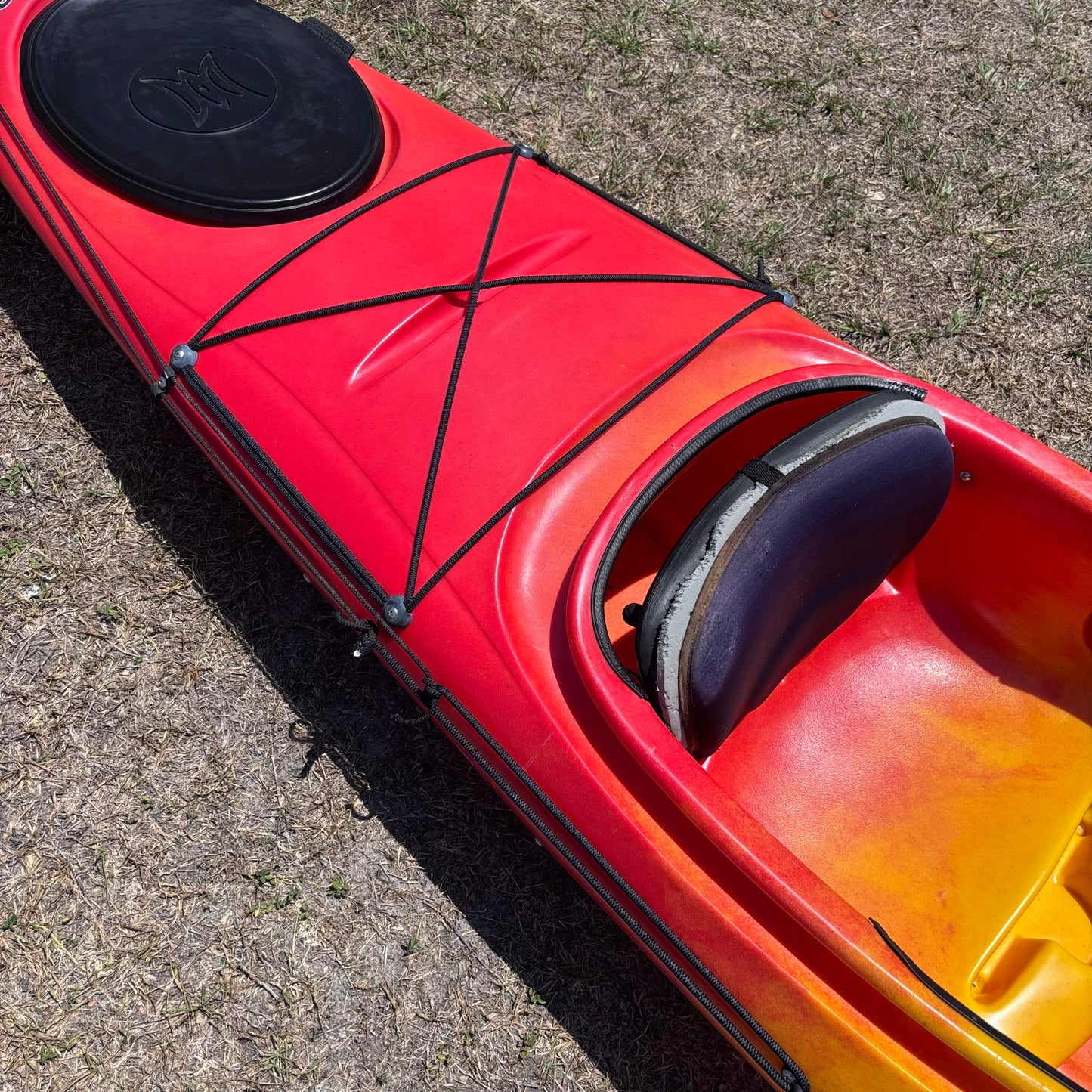 14' Perception Carolina Sit-In Kayak with Rudder (USED)