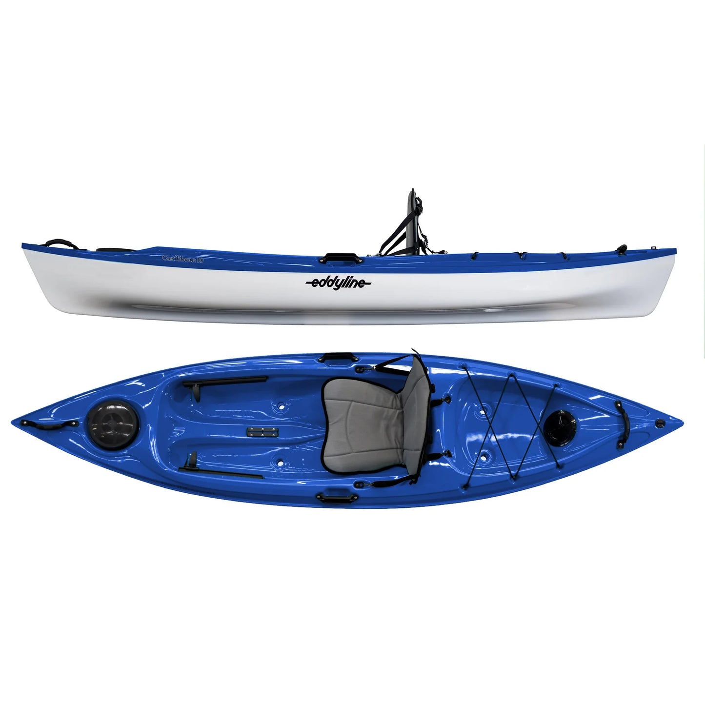 10' Eddyline Caribbean 100 Lightweight Recreational Kayak