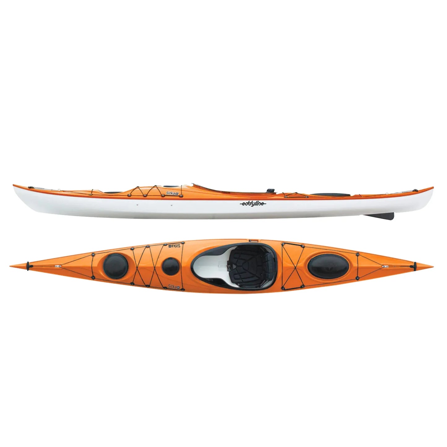 15'3" Eddyline Sitka 150 Lightweight Touring Kayak