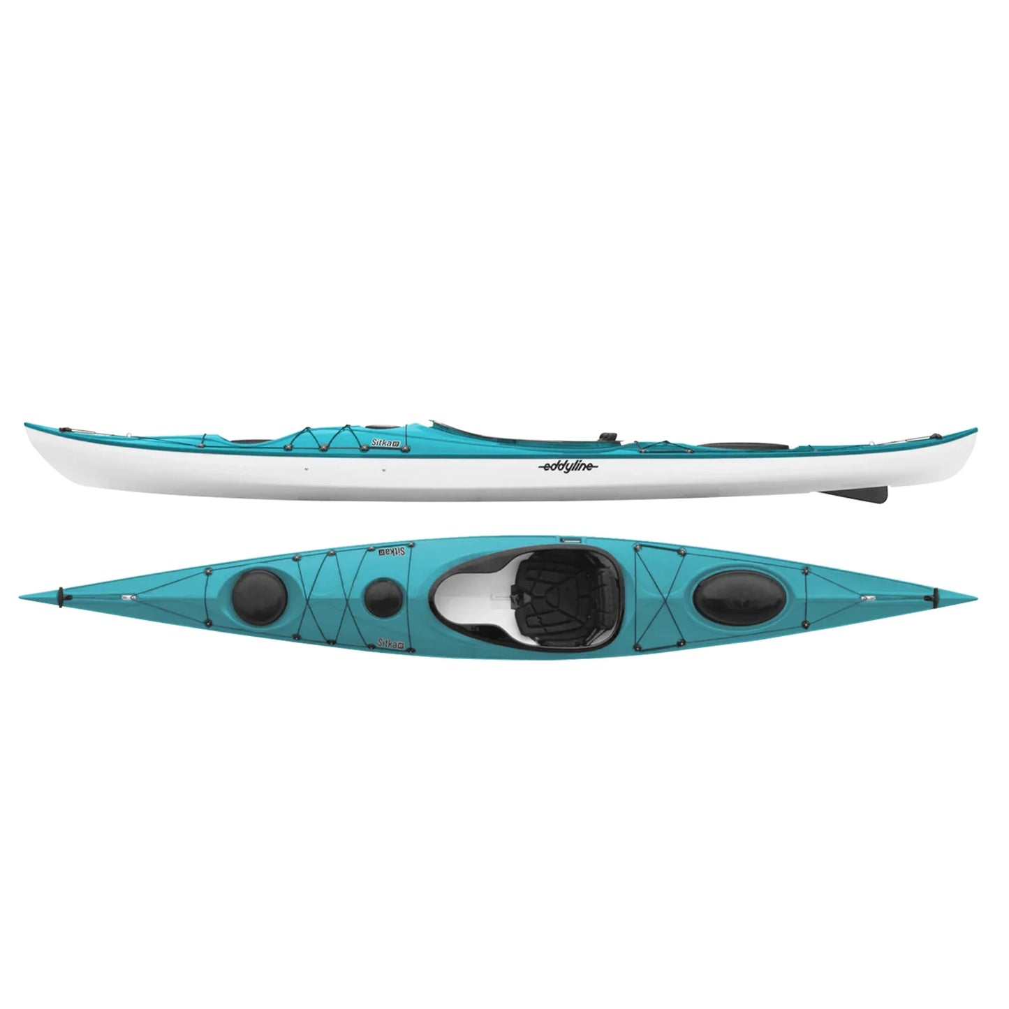 15'3" Eddyline Sitka 150 Lightweight Touring Kayak