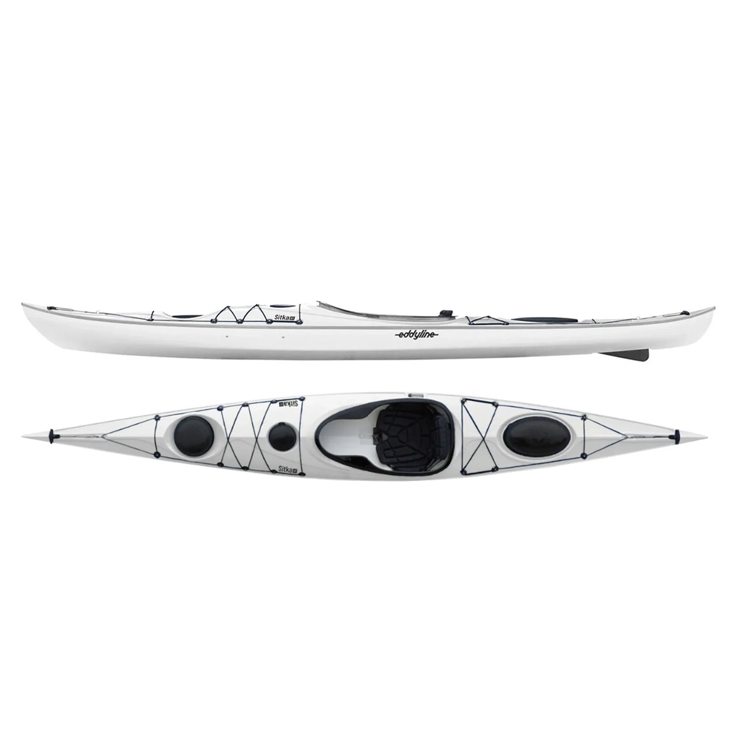 15'3" Eddyline Sitka 150 Lightweight Touring Kayak