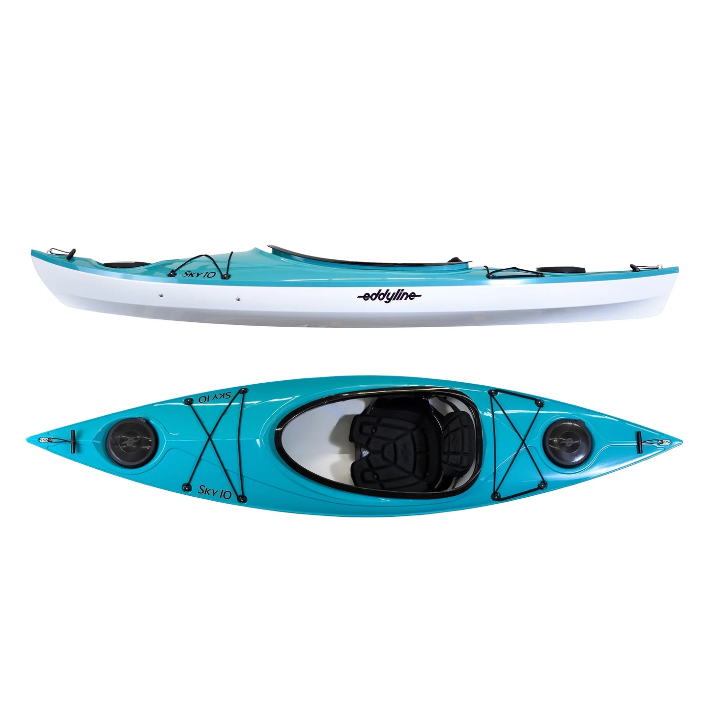 10' Eddyline Sky 100 Lightweight Recreational Sit-in Kayak