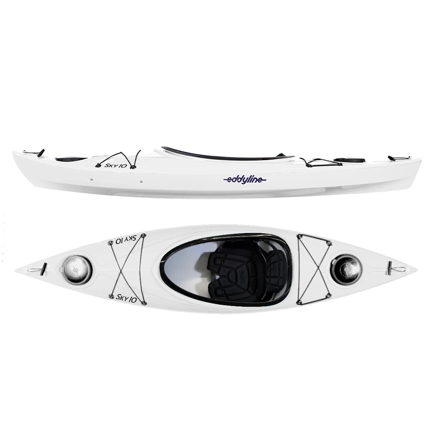 10' Eddyline Sky 100 Lightweight Recreational Sit-in Kayak