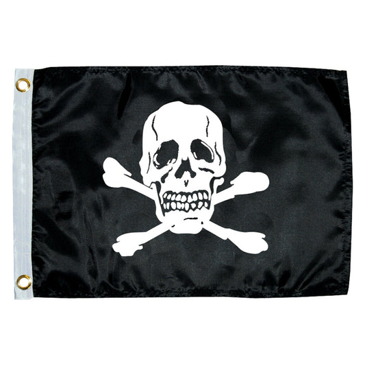 Taylor Made 12" x 18" Jolly Roger Kayak Pirate Flag