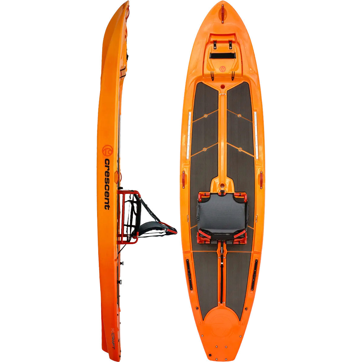 11' 10" Crescent Kayak K-Craft Hybrid Kayak, SUP & Skiff