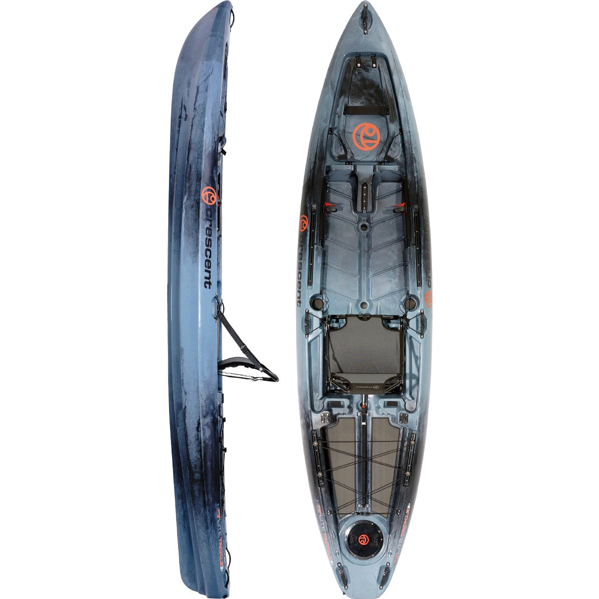12' 4" Crescent Kayak Lite Tackle II Fishing Kayak