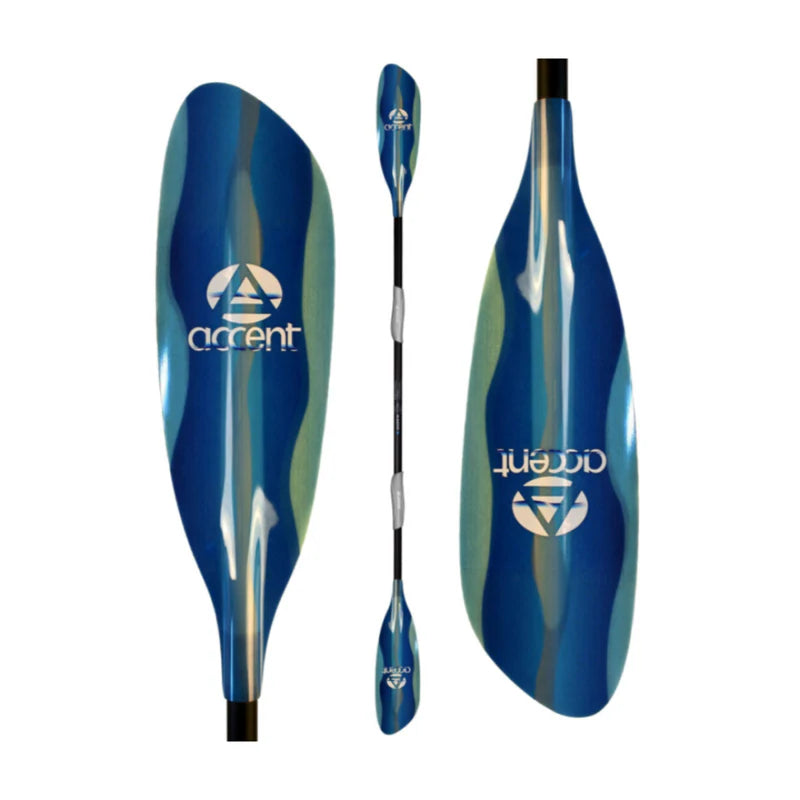 Accent Paddle - Passage 2-Piece Fiberglass Kayak Paddle