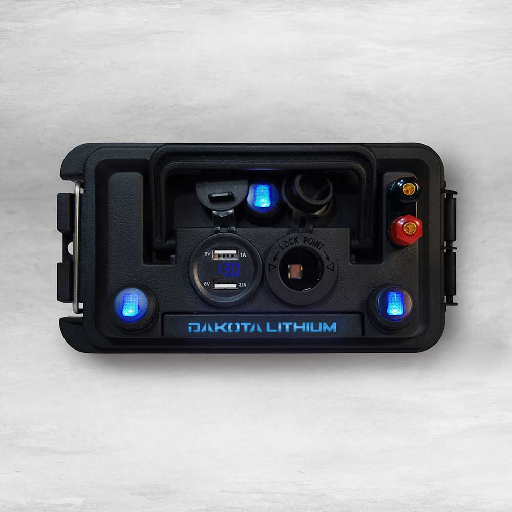Dakota Lithium Kayak Powerbox 10, 12v 10Ah Battery Included