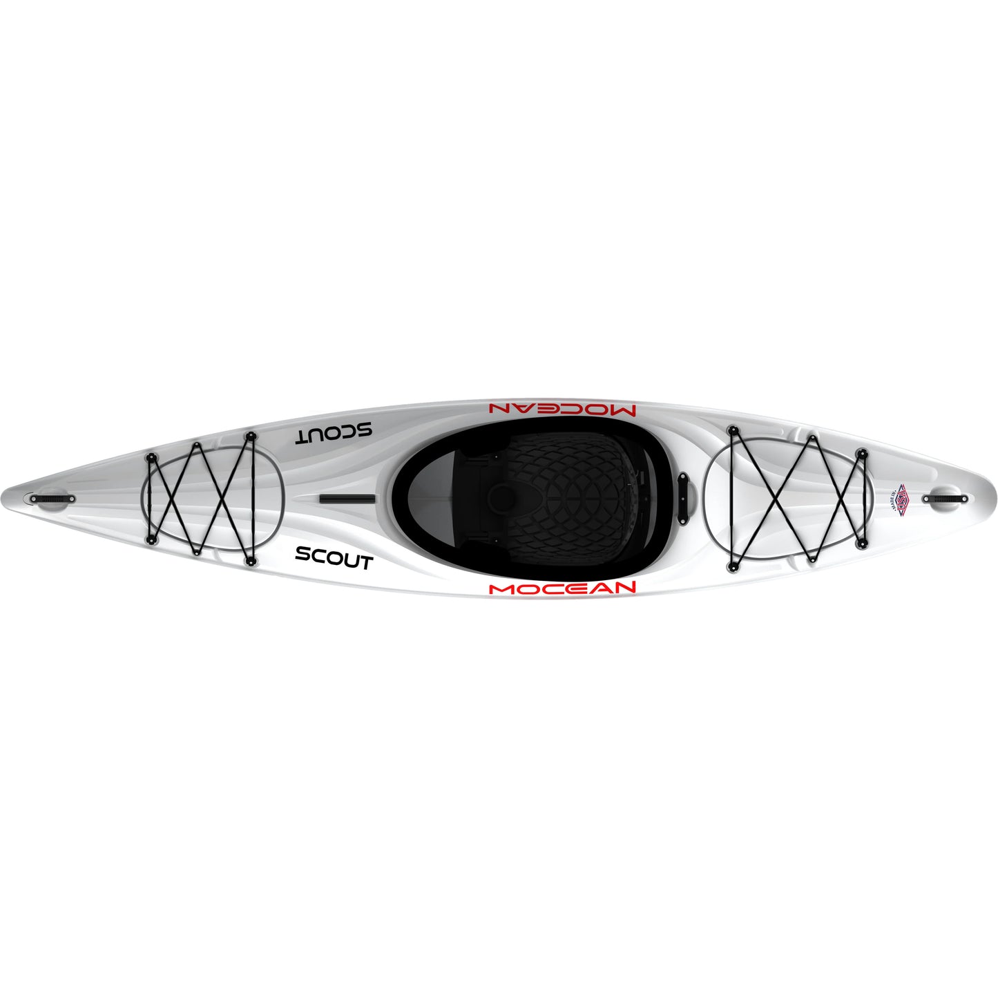 12' Mocean Kayak Scout Standard Cockpit Touring Kayak