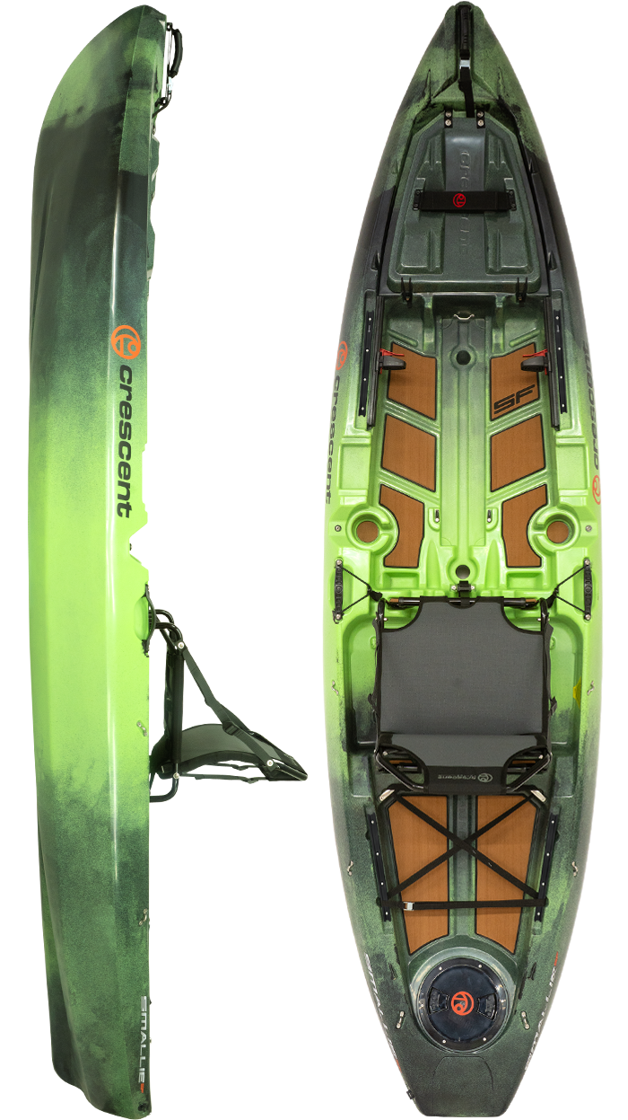 10' 6" Crescent Kayak Smallie SF Sit-On Fishing Kayak