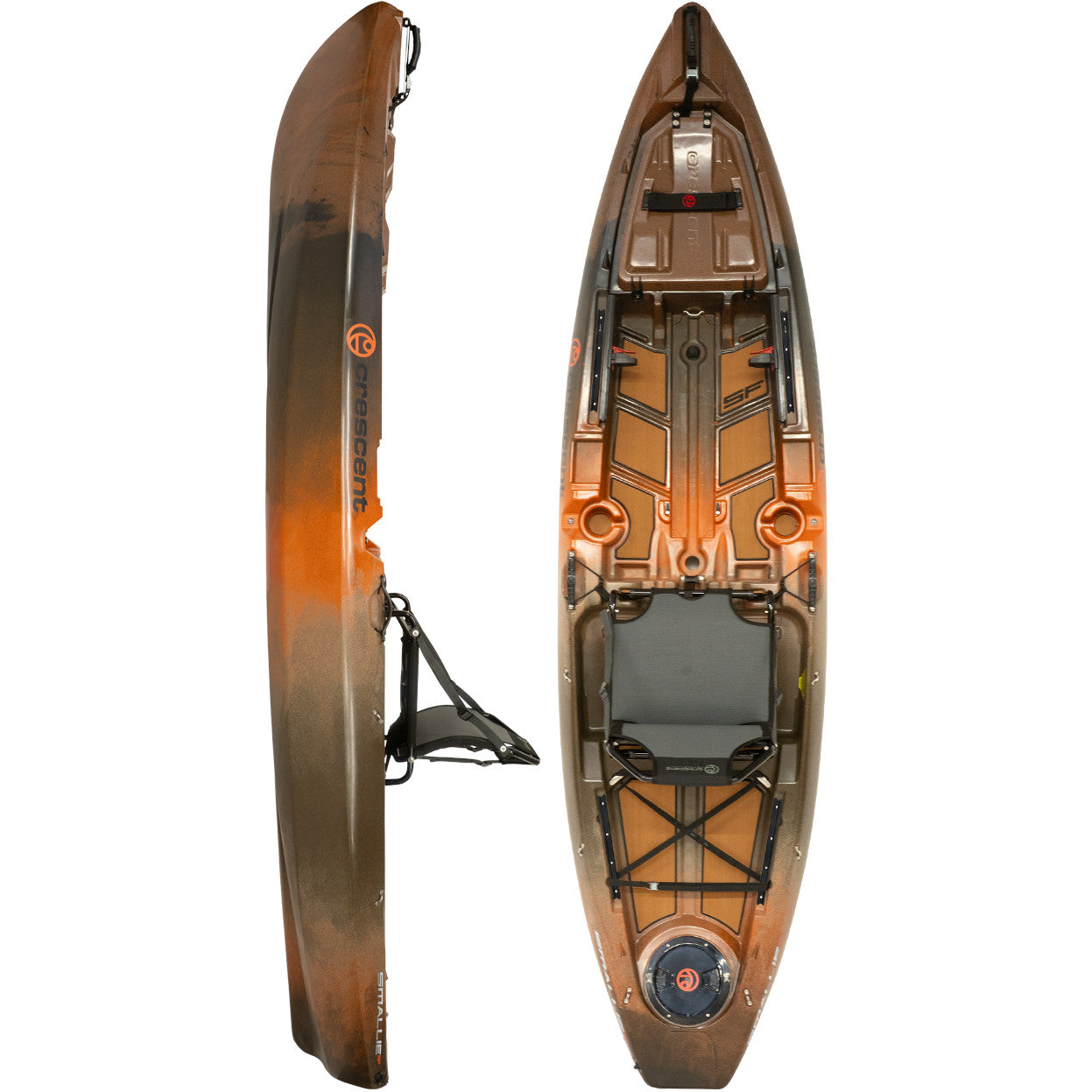 10' 6" Crescent Kayak Smallie SF Sit-On Fishing Kayak