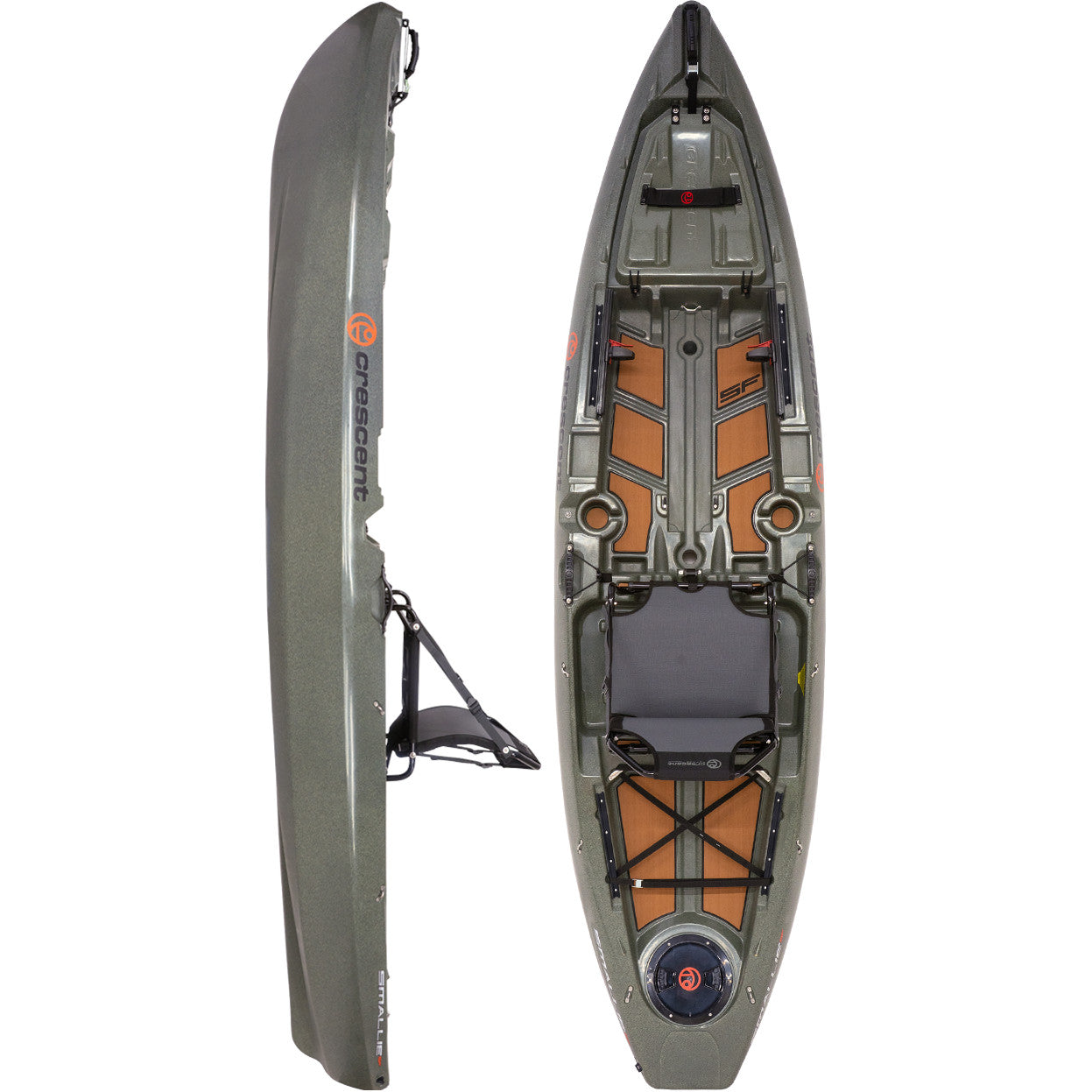 10' 6" Crescent Kayak Smallie SF Sit-On Fishing Kayak