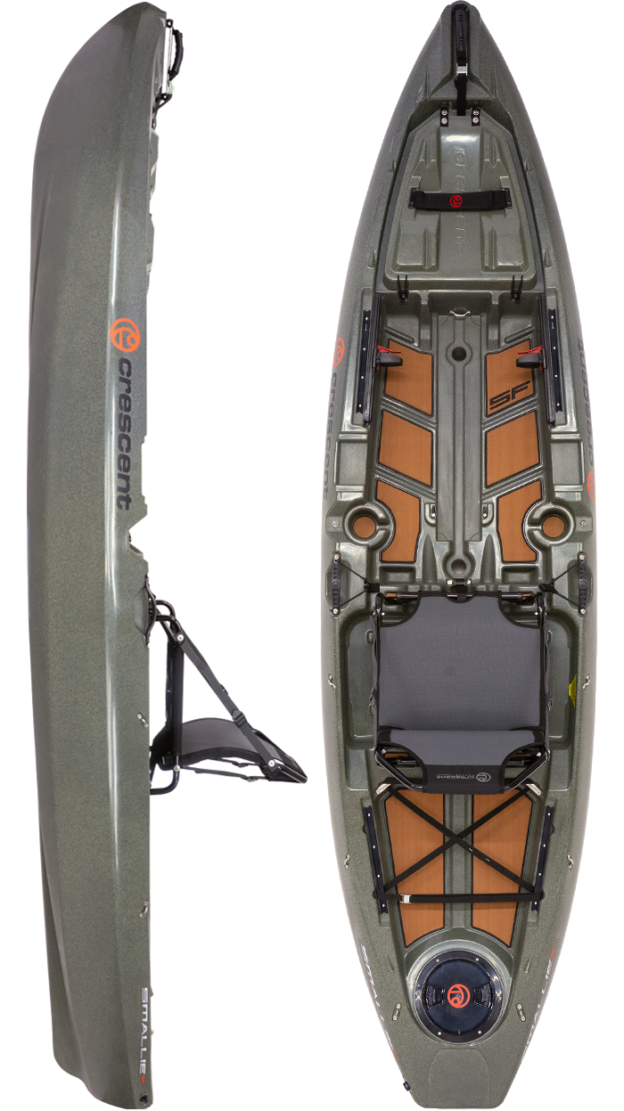 10' 6" Crescent Kayak Smallie SF Sit-On Fishing Kayak