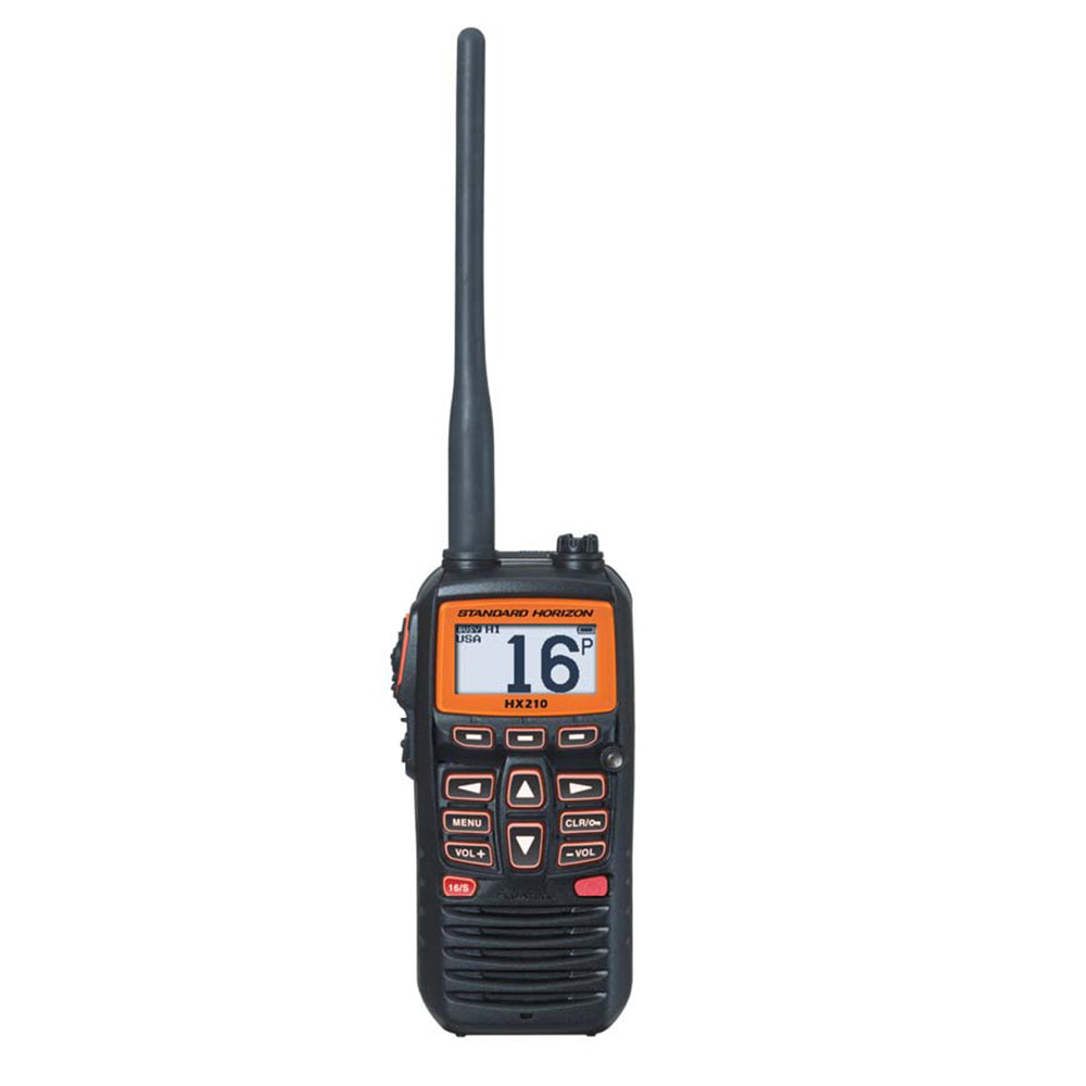Standard Horizon - HX210 6W Floating Handheld Kayak / Marine VHF Transceiver