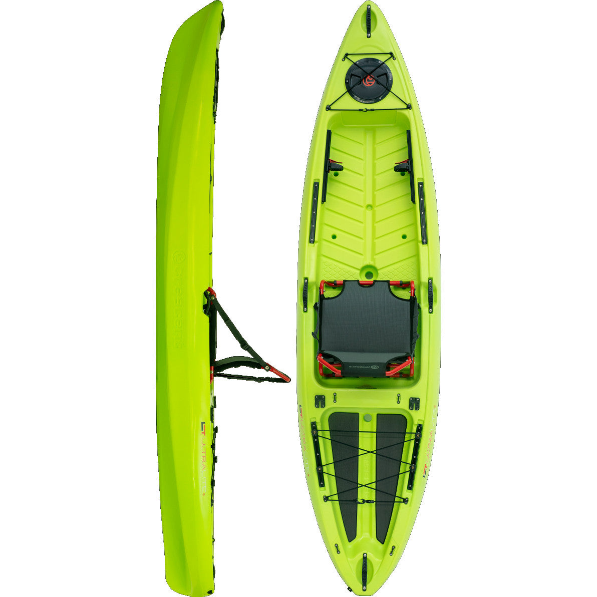 10' 2" Crescent Kayak UltraLite Fishing Kayak