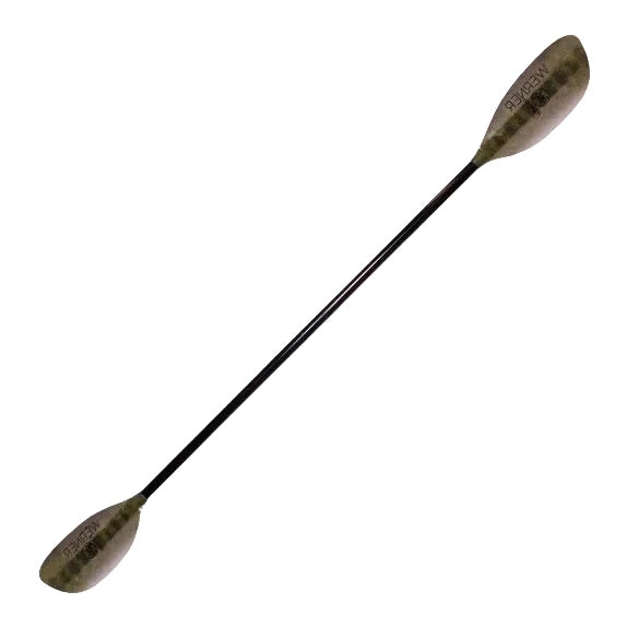 Werner Paddles - Shuna: Hooked Adjustable Length Kayak Fishing Paddle