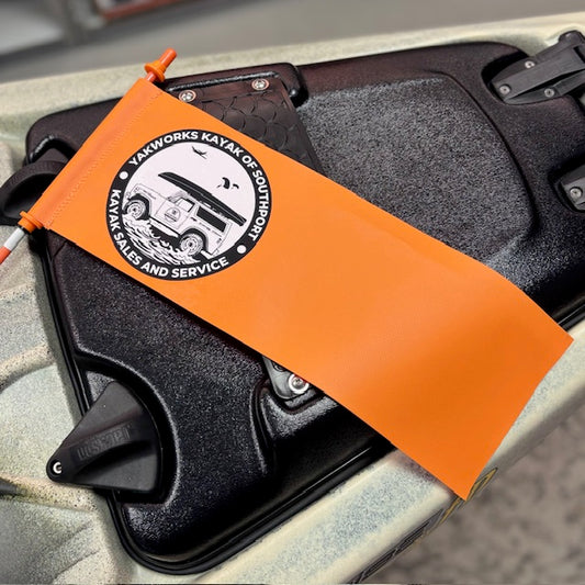 Yakworks Track Mounted Kayak Safety Flag
