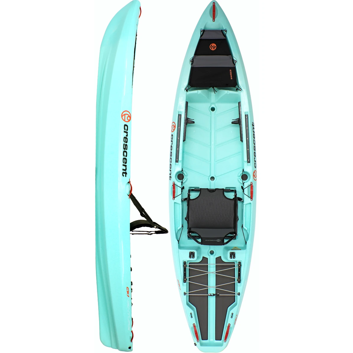 11' Crescent Kayak CK1 Venture Fishing Kayak