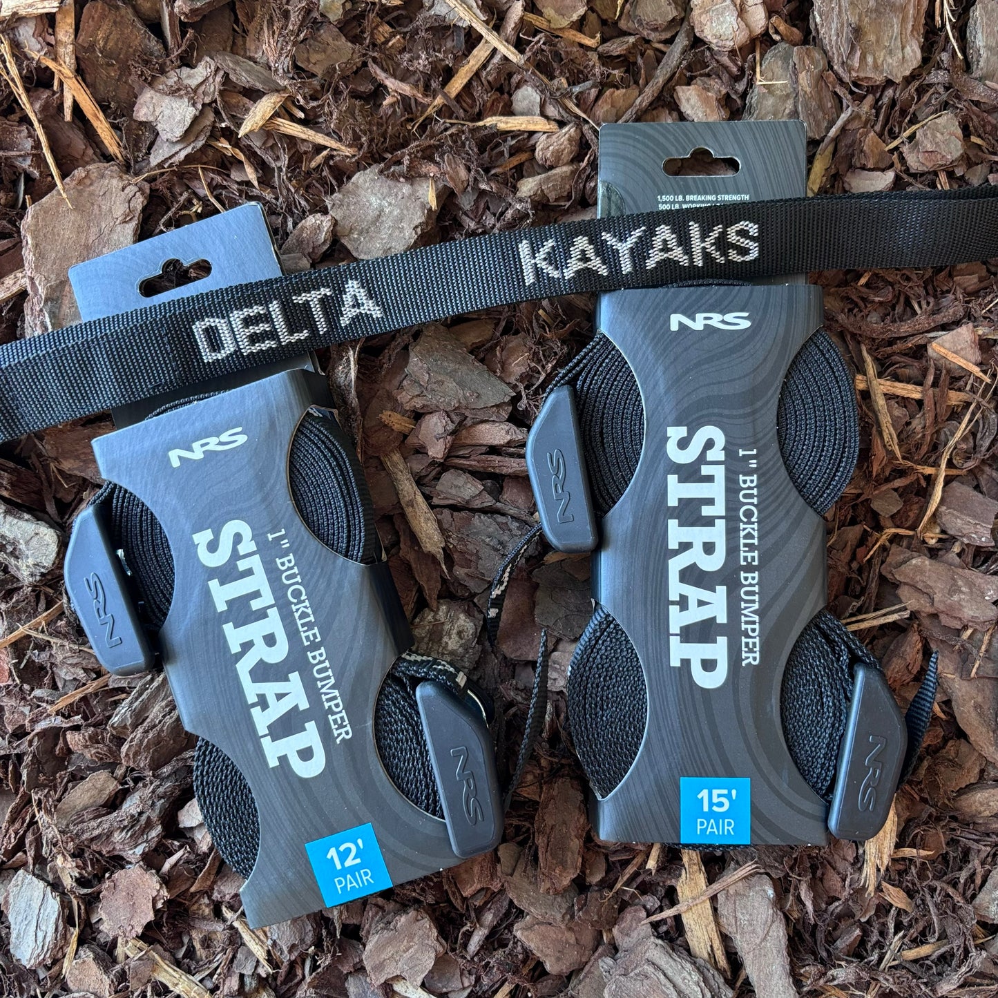 NRS - 1" Heavy Duty Kayak Tie-Down Camlock Straps