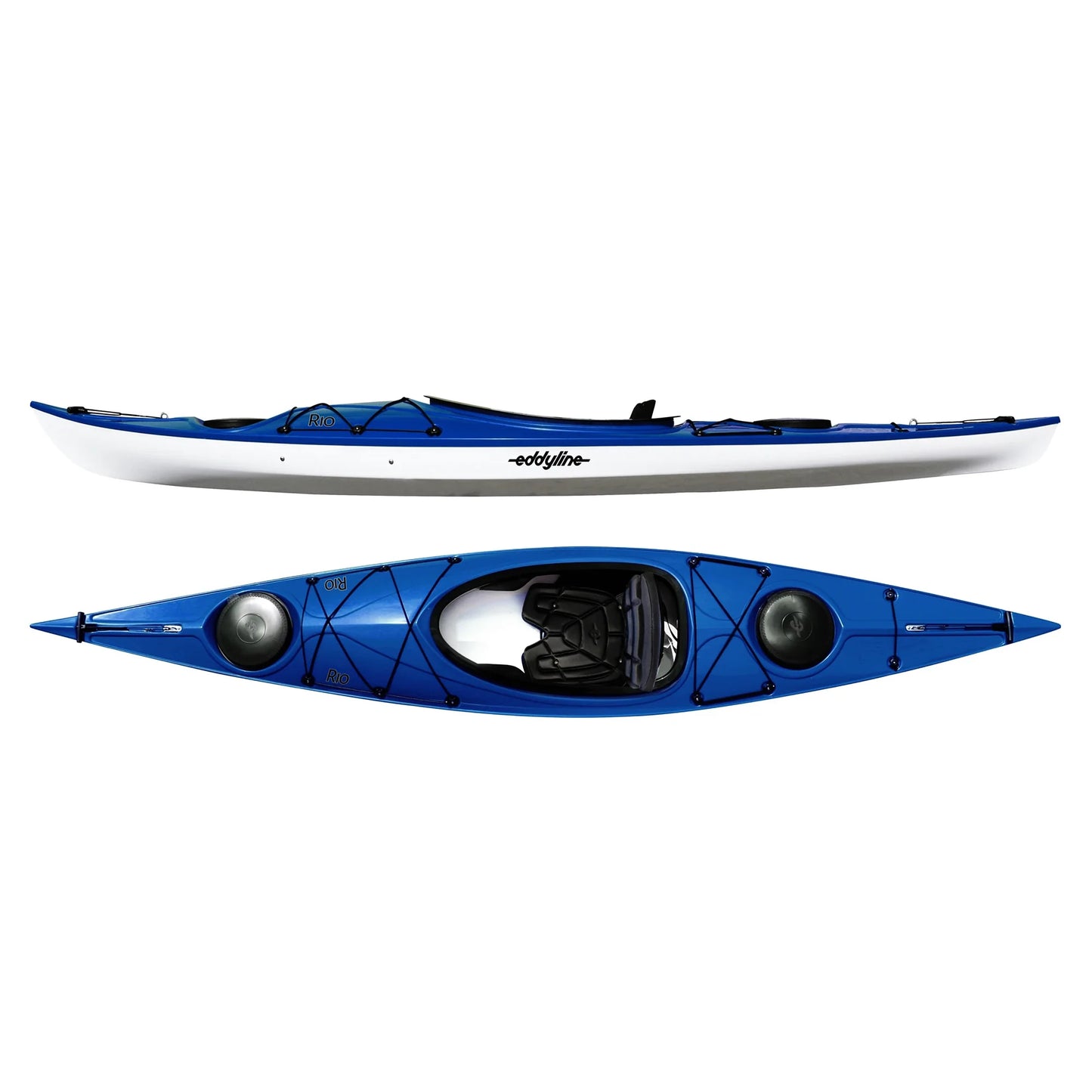 11'9' Eddyline Rio 120 Lightweight Recreational Sit-in Kayak