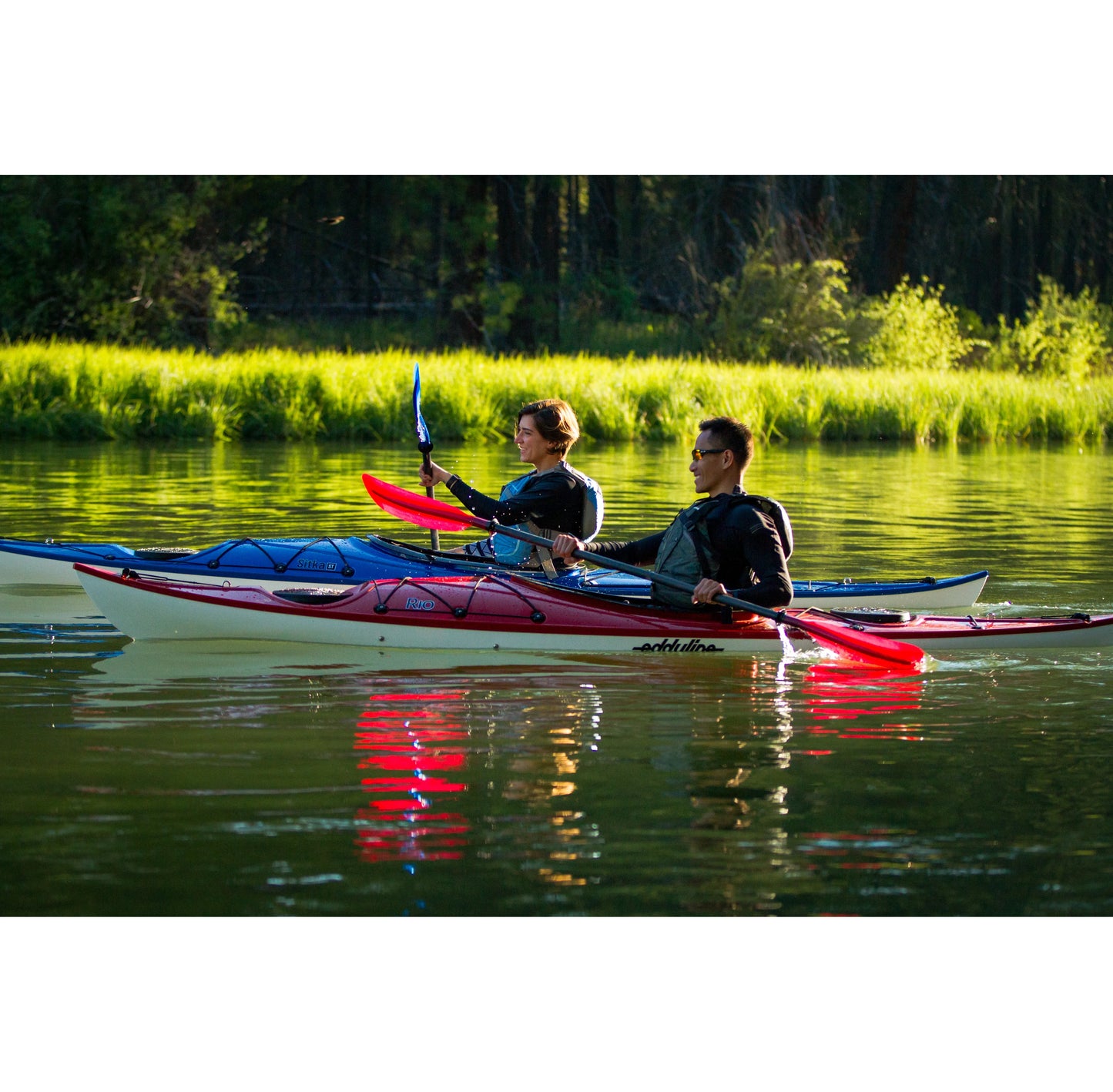 11'9' Eddyline Rio 120 Lightweight Recreational Sit-in Kayak