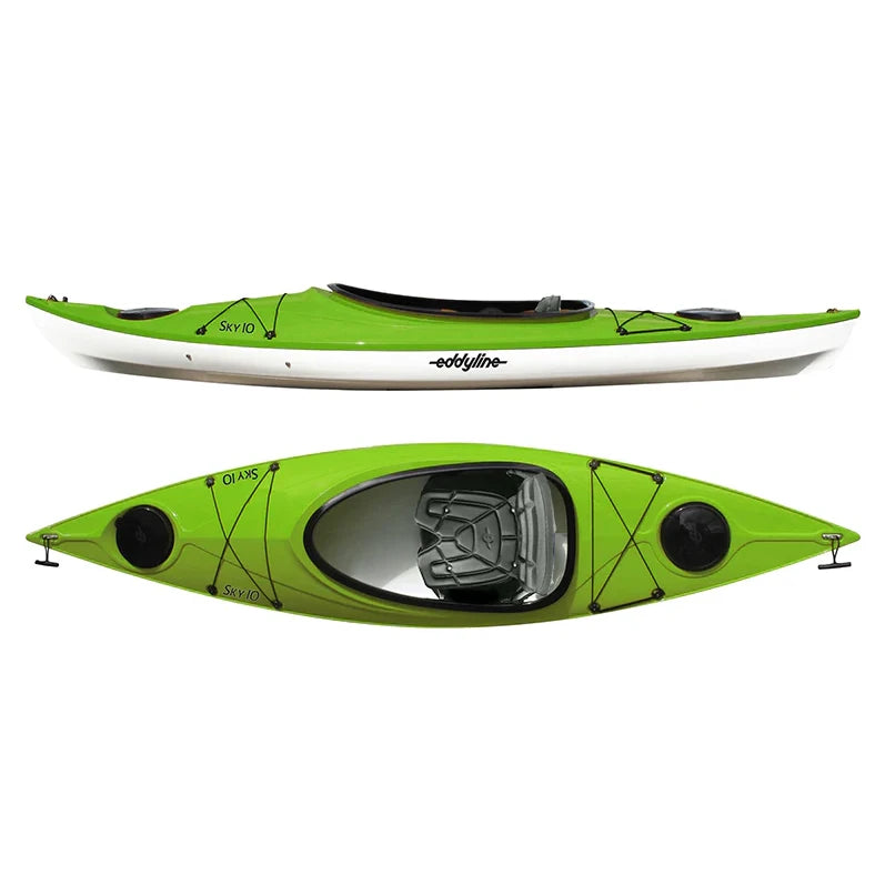 10' Eddyline Sky 100 Lightweight Recreational Sit-in Kayak