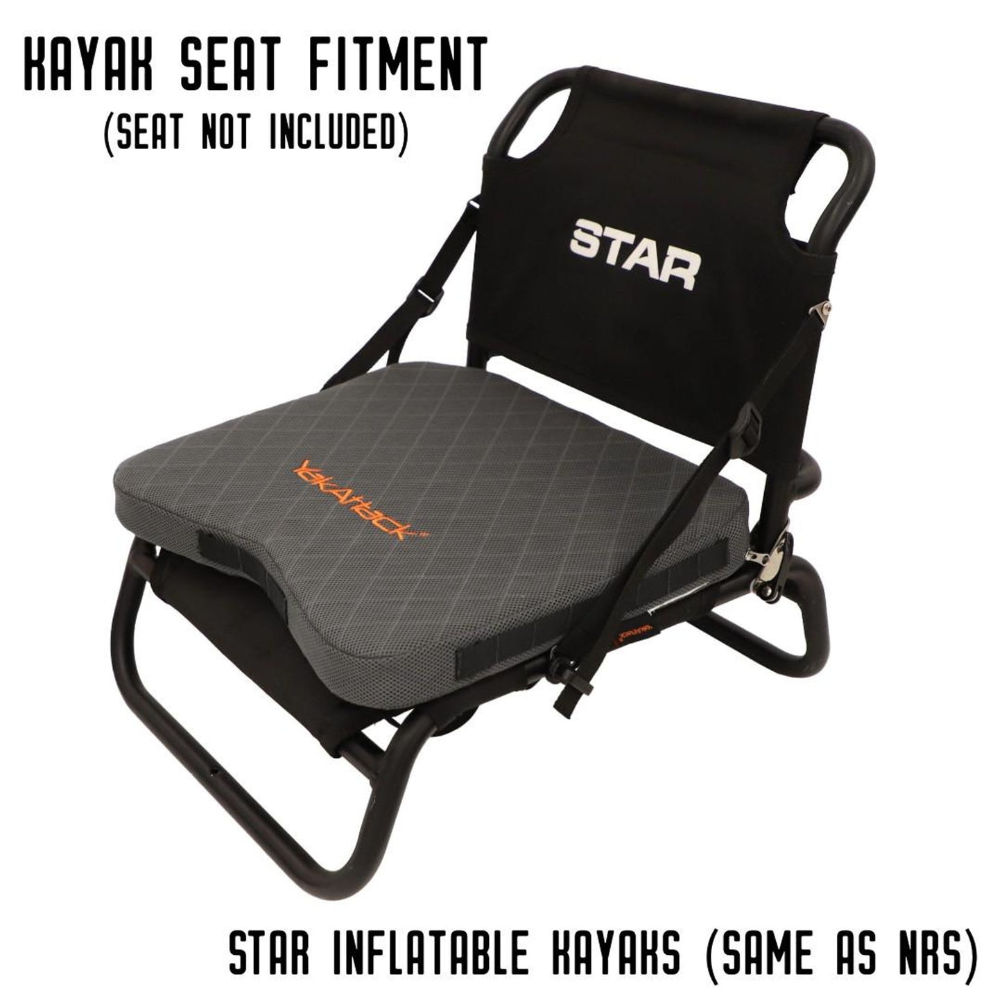YakAttack - MultiFlex Kayak Seat Cushion