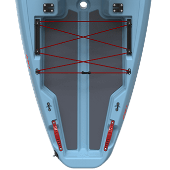 11' Crescent Kayak CK1 Venture Fishing Kayak