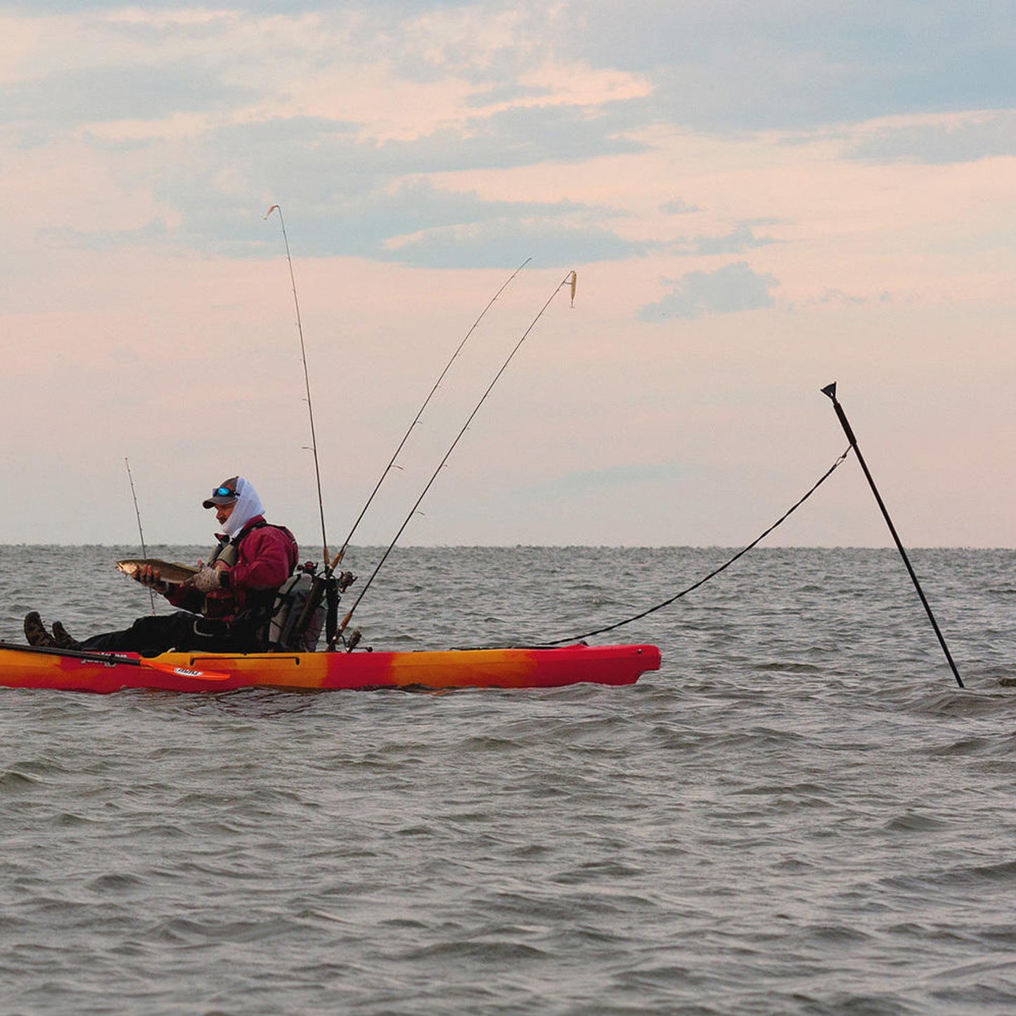 YakAttack ParkNPole, 6' Stakeout Pole