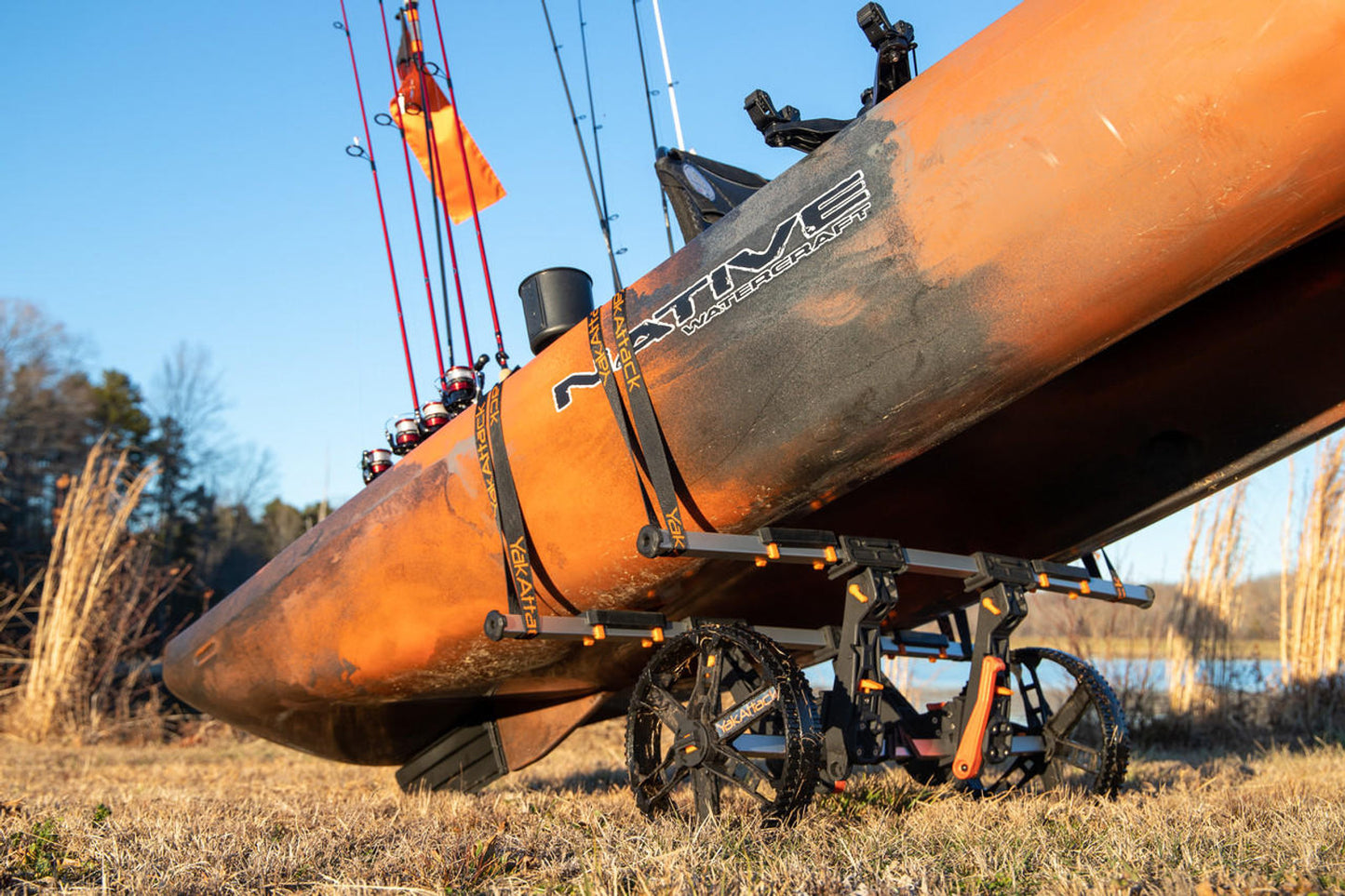 Yak Attack - TowNStow BarCart Kayak Cart