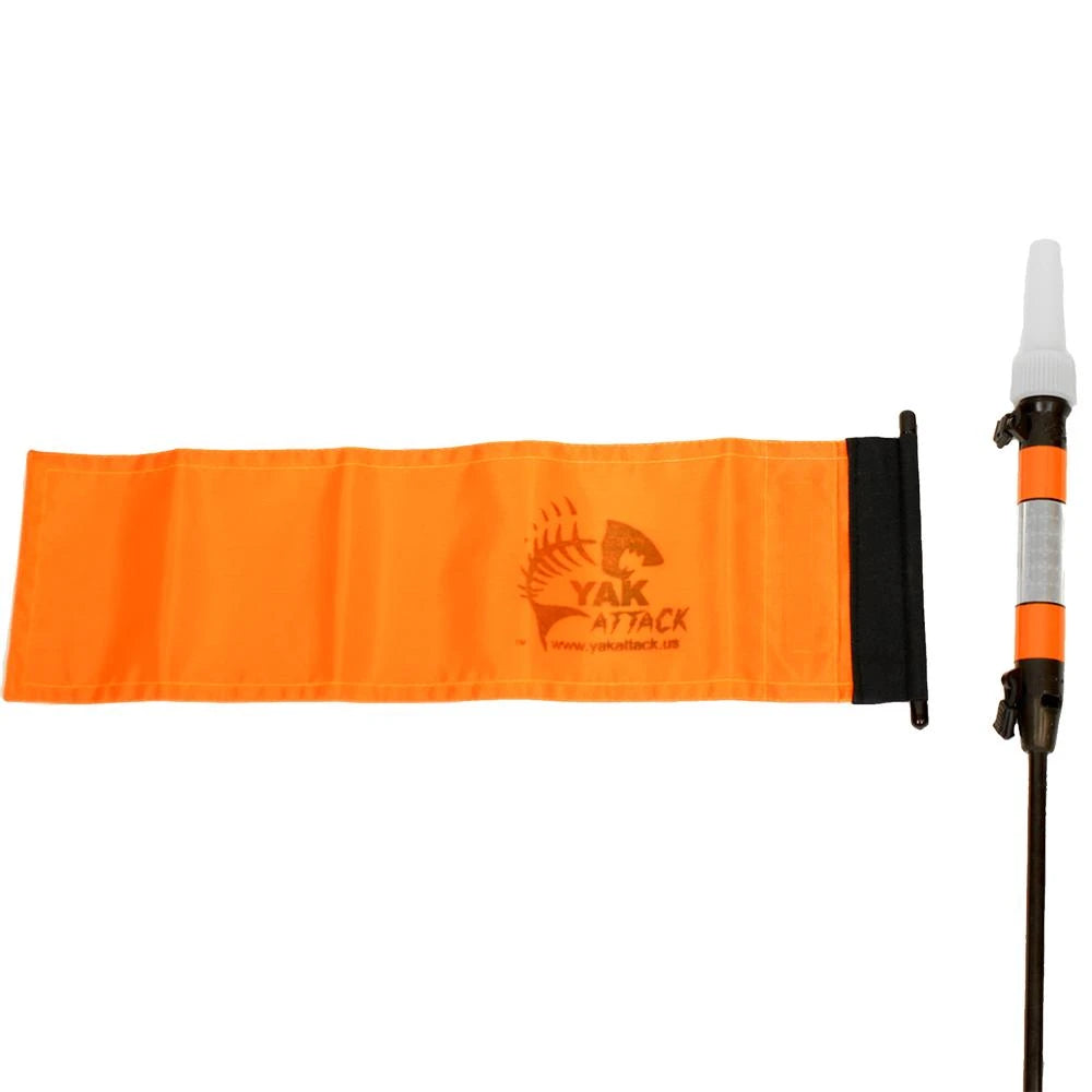 YakAttack - VISIPole II™ Kayak Flag, GearTrac™ Ready, Includes Flag