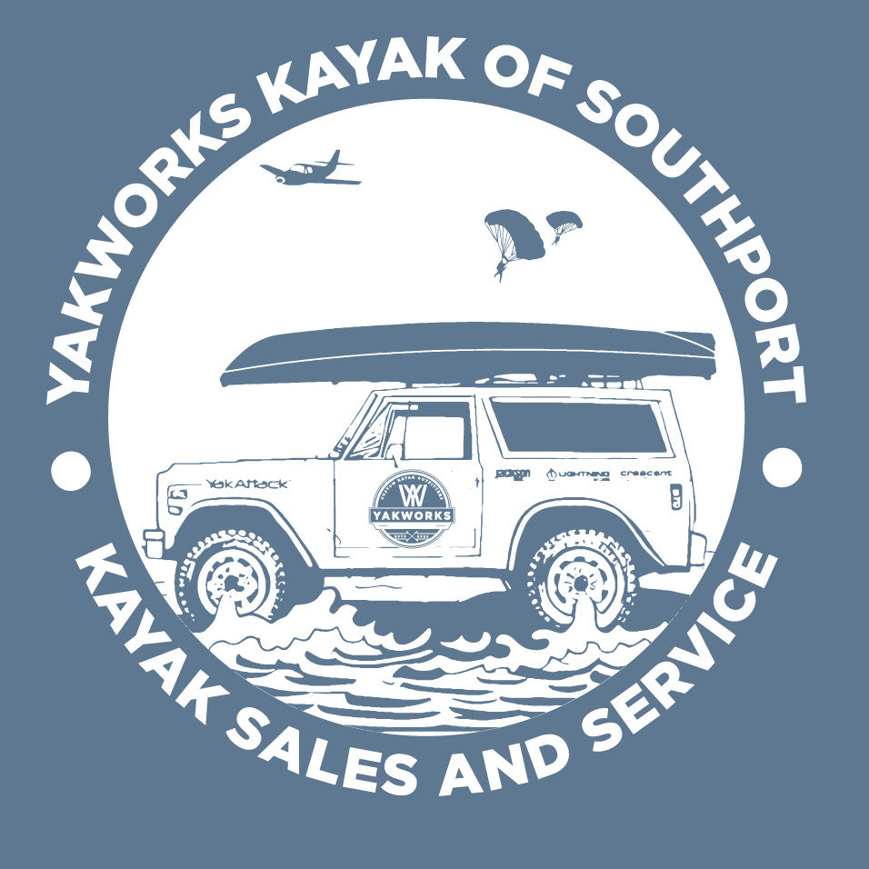 The Official Yakworks Kayak Southport Adventure Kayaking T-Shirt