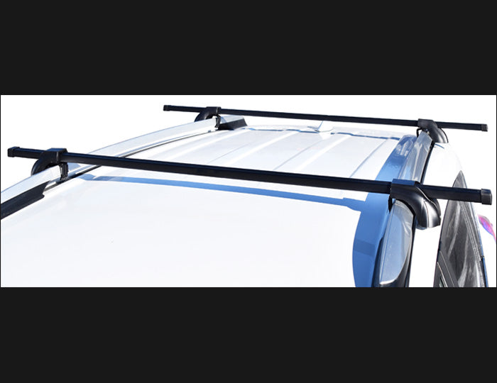 Malone SteelTop™ Kayak Roof Rack - Square Crossbars - Raised, Factory Side Rails - Steel - 58"